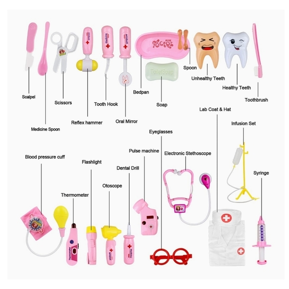 Children's Doctor set - Picture 3 of 6